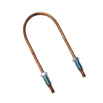 TUBE DE FREIN Ø9 SUR BRAS