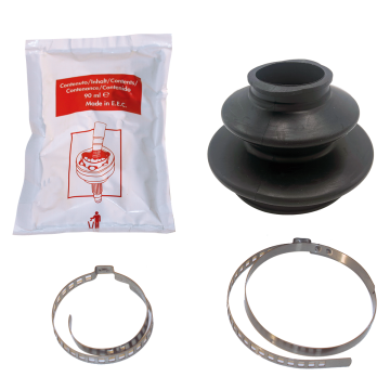KIT SOUFFLET CÔTÉ BOÎTE DE VITESSE (4 PIÈCES) - QUALITÉ NÉOPRÈNE