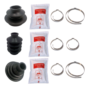 KIT 3 SOUFFLETS CARDAN (12 PIÈCES) - QUALITÉ NÉOPRÈNE