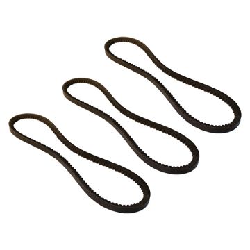 LOT DE 3 COURROIES VENTILATEUR