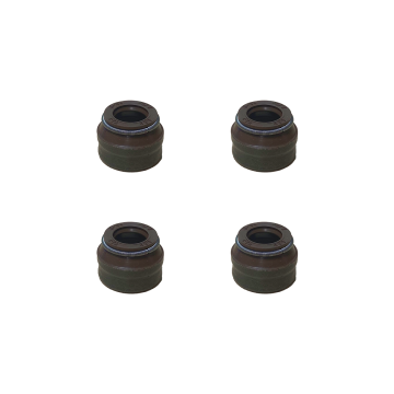 LOT DE 4 JOINTS DE QUEUE DE SOUPAPE FKM VITON - QUALITE PREMIUM