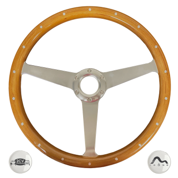 VOLANT BOIS DIAMÈTRE 38CM