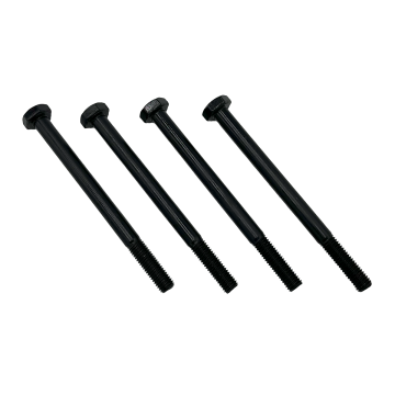 LOT DE 4 VIS DE TRAIN OU ESSIEU AVANT Ø10 X 130 EN ACIER 10.9