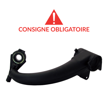 BRAS AVANT GAUCHE ECHANGE STD 2CV - ROULEMENT DIAM. 72 / AMORT. FRICTION