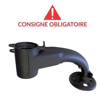 BRAS ARRIÈRE GAUCHE ÉCHANGE STD AK350 & AK400 - LHM DIAM. 8 / AMORT. HYDRAULIQUE