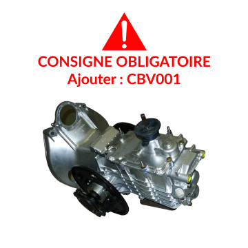 BOÎTE DE VITESSE TAMBOURS Ø200 POUR 2CV6