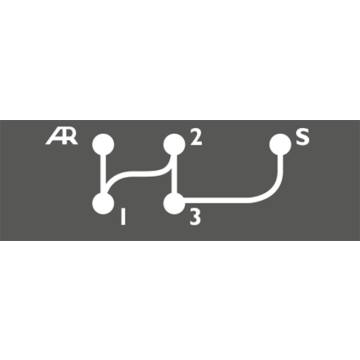 SCHÉMA DE PASSAGE DE VITESSES ANCIEN MODÈLE GRAND MODÈLE