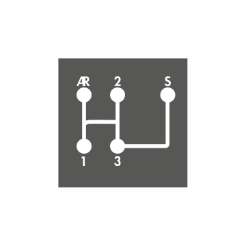 SCHÉMA DE PASSAGE DE VITESSES ANCIEN MODÈLE PETIT MODÈLE