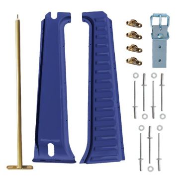 MONTANT GAUCHE COMPLET BLEU AZUR