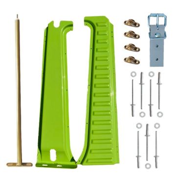 MONTANT GAUCHE COMPLET VERT TIBESTI