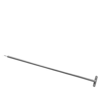 PIED DE MONTANT INOX