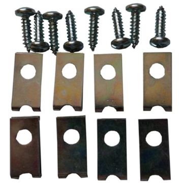 AGRAFES + VIS FIXATION GRILLE CALANDRE (16 PIÈCES)