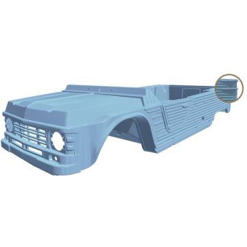 KIT CARROSSERIE BLEU ESKI NOUVEAU MODÈLE MÉHARI