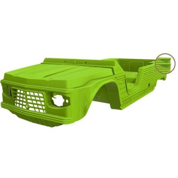 KIT CARROSSERIE VERT TIBESTI ANCIEN MODÈLE POUR MÉHARI