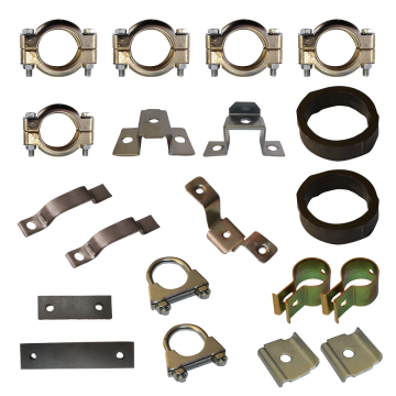 KIT COLLIERS D'ÉCHAPPEMENT COMPLET POUR 2CV - QUALITÉ PREMIUM