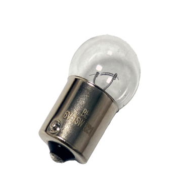 AMPOULE CLIGNOTANT 6 VOLTS - 15W BA15S POUR FEU LABINAL DE CUSTODE