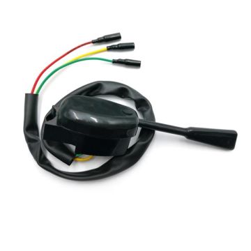 COMMODO CLIGNOTANT NOIR - 12 VOLTS AVEC BRUITEUR
