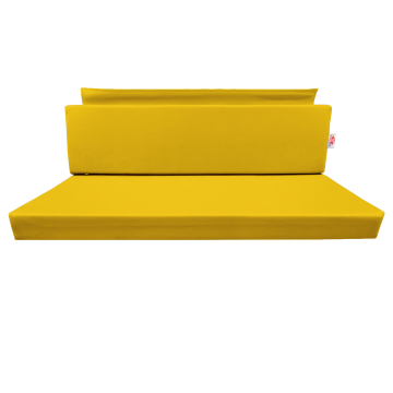 BANQUETTE ARRIERE SKAÏ JAUNE MÉHARI