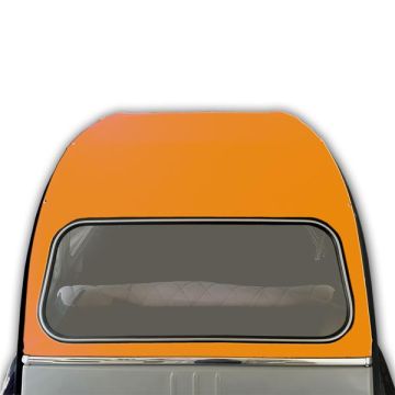 CAPOTE ORANGE FERMETURE INTÉRIEURE