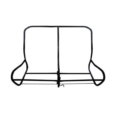 ARMATURE DE BANQUETTE AVANT NOIRE POUR 2CV À PARTIR DE 02/1970