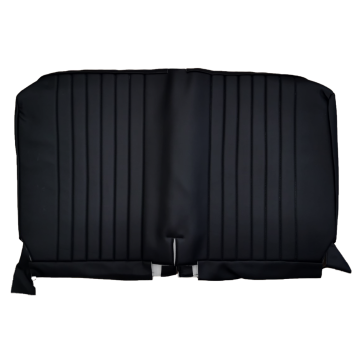 GARNITURE BANQUETTE AVANT SKAÏ NOIR