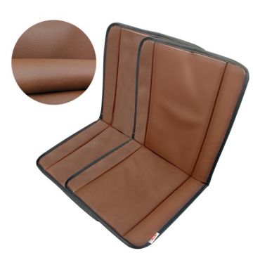 LOT DE GARNITURES 2CV FOURGONNETTE SKAÏ MARRON LISSE POUR AZU