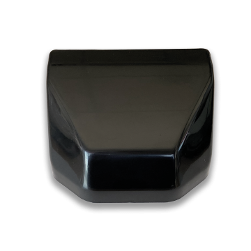 CACHE SERRURE DE PORTE AVANT OU ARRIÈRE POUR 2CV EN PLASTIQUE NOIR