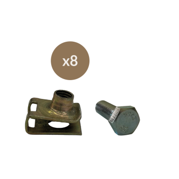 KIT VISSERIE DE FIXATION POUR TÔLE DE PROTECTION MOTEUR OU RÉSERVOIR