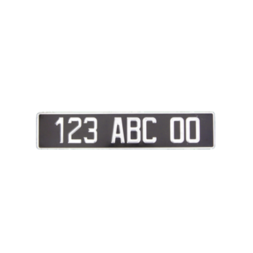 PLAQUE ARRIÈRE NOUVEAU MODÈLE POUR DYANE ET 2CV