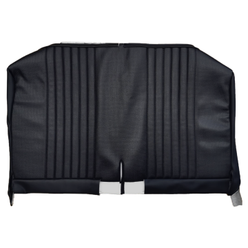 GARNITURE BANQUETTE ARRIERE RABATTABLE DYANE SKAÏ NOIR TRESSE