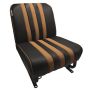 SIÈGE AVANT GAUCHE SKAÏ NOIR RAYÉ BEIGE MEHARI