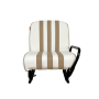 SIÈGE AVANT DROIT SKAÏ BLANC RAYÉ BEIGE MEHARI