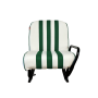 SIÈGE AVANT DROIT SKAÏ BLANC RAYÉ VERT MEHARI