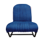 GARNITURE SIÈGE AVANT GAUCHE SYMÉTRIQUE TISSU DIAMANTE BLEU
