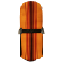 GARNITURE SIÈGE AVANT GAUCHE SYMÉTRIQUE TISSU ORANGE RAYE