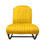 SIÈGE AVANT DROIT SYMÉTRIQUE SKAÏ JAUNE