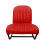 SIÈGE AVANT DROIT SYMÉTRIQUE SKAÏ ROUGE