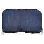 GARNITURE BANQUETTE AVANT TISSU JEANS