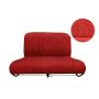BANQUETTE AVANT TISSU DIAMANTE ROUGE (SUR ARMATURE NM NOIRE)