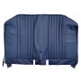 GARNITURE BANQUETTE ARRIERE EN SKAÏ BLEU