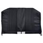 GARNITURE BANQUETTE ARRIERE SKAÏ NOIR TRESSE