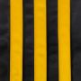 GARNITURE BANQUETTE ARRIERE SKAÏ NOIR RAYE JAUNE