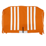 GARNITURE BANQUETTE ARRIERE SKAÏ ORANGE RAYE BLANC
