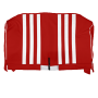 GARNITURE BANQUETTE ARRIERE SKAÏ ROUGE RAYE BLANC