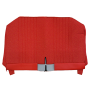 GARNITURE BANQUETTE ARRIERE TISSU DIAMANTE ROUGE