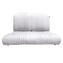 BANQUETTE ARRIERE EN SKAÏ BLANC