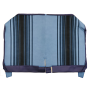 BANQUETTE ARRIERE TISSU BLEU RAYE