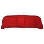 PLAGE ARRIERE 2CV TISSU ROUGE DIAMANTE