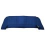 PLAGE ARRIERE 2CV TISSU DIAMANTE BLEU
