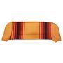 PLAGE ARRIERE 2CV TISSU ORANGE RAYE